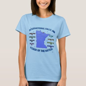 Icebox Of The Nation T-shirt by wildfoto at Zazzle