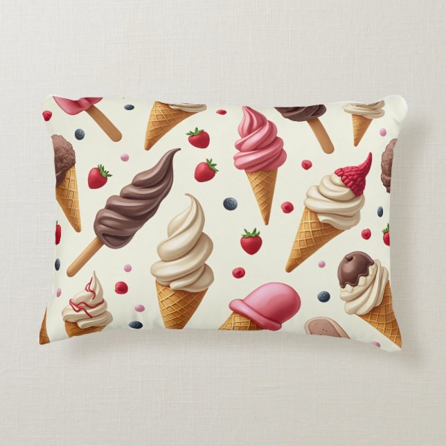 icecream cushion pillow (Back)