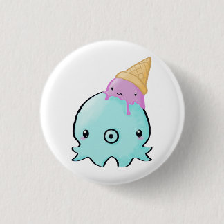Icecream Squid Button