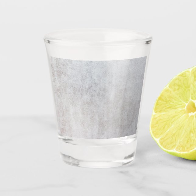 Iced Background Texture Shot Glass (Front)