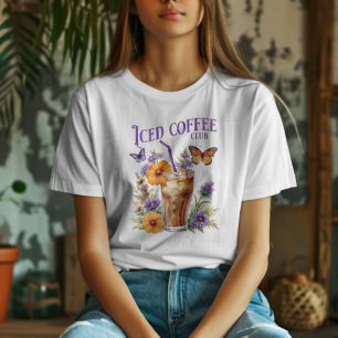 Iced Coffee Club Vintage Butterfly T-Shirt