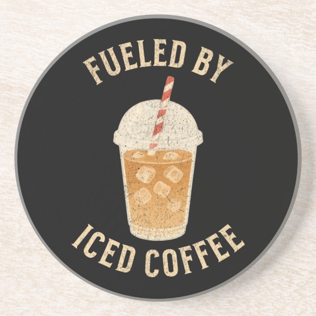 Iced Coffee Coaster (Front)