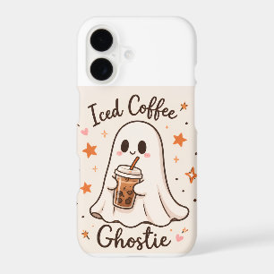 Iced Coffee Ghostie - Cute Halloween iPhone 17 Case