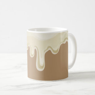 Iced Coffee with Dripping Cream Coffee Mug