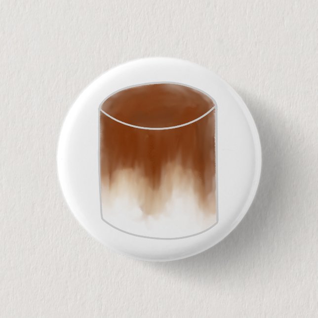Iced Dalgona Whipped Coffee Gift Button (Front)