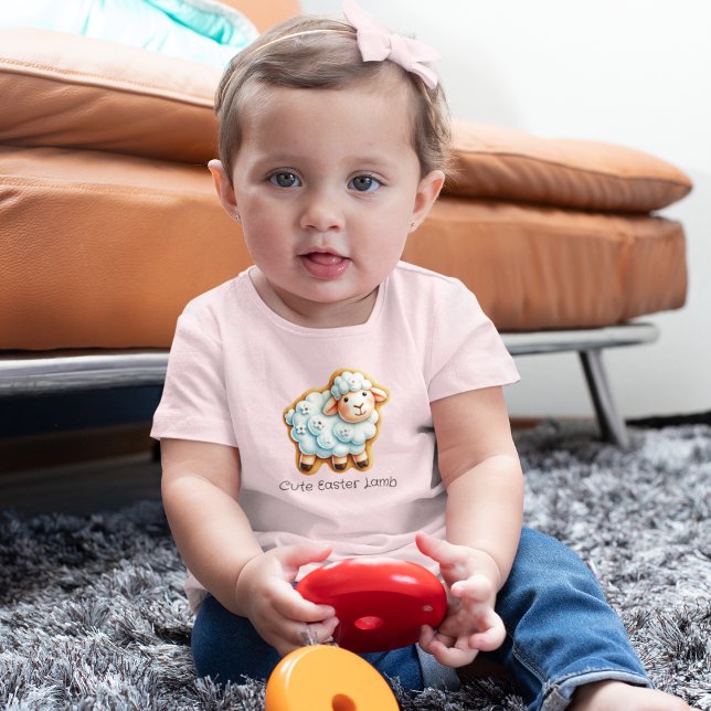 Iced Easter Lamb Cookie Toddler T-shirt (Creator Uploaded)