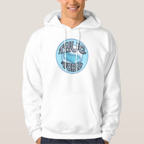 iced out thug world t hoodie