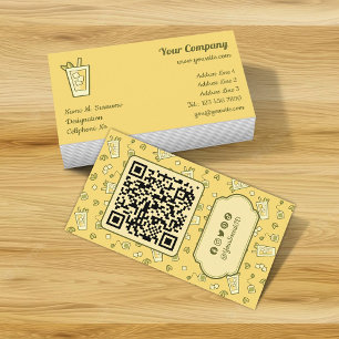 Iced Tea Business Card