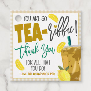 Iced Tea Gift Tags