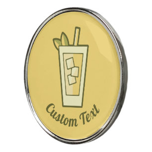 Iced Tea Golf Ball Marker