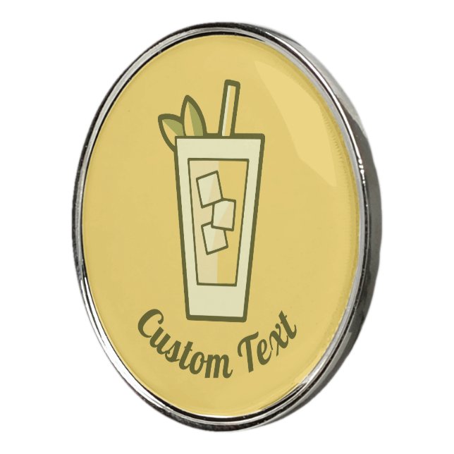 Iced Tea Golf Ball Marker (3/4)