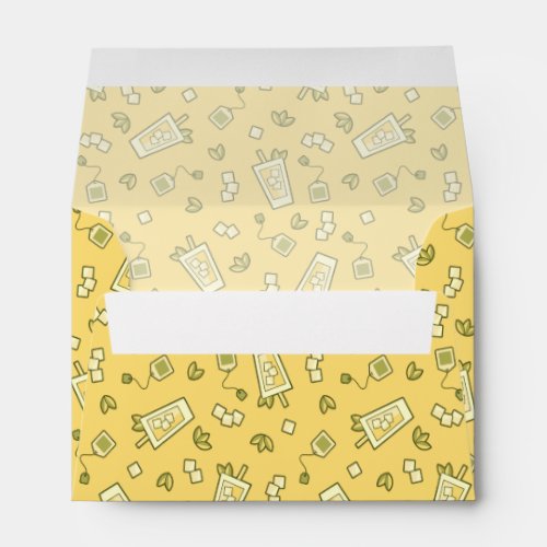 Iced Tea Pattern Envelope