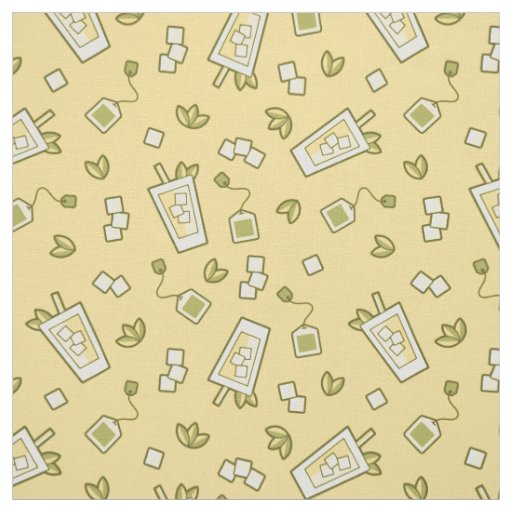 Iced Tea Pattern Fabric