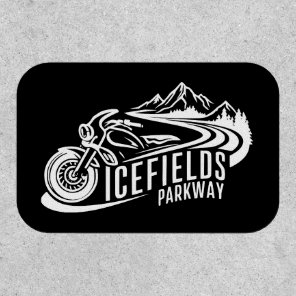 Icefields Parkway Alberta Canada Motorcycle Patch