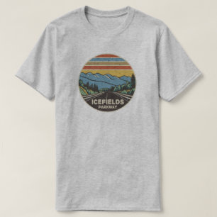Icefields Parkway Alberta Canada Mountains T-Shirt