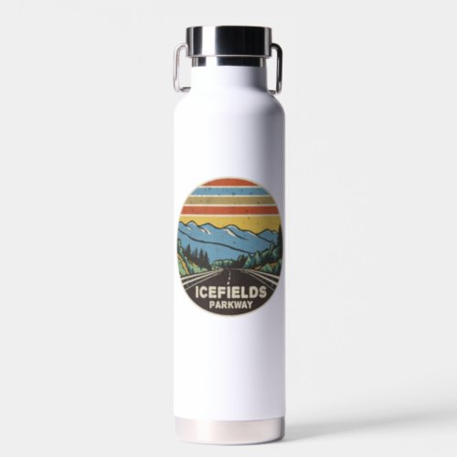 Icefields Parkway Alberta Canada Mountains Water Bottle