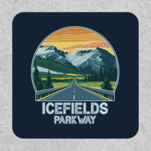 Icefields Parkway Alberta Canada Vista Patch