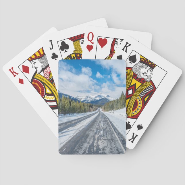 Icefields Parkway Poker Cards (Back)