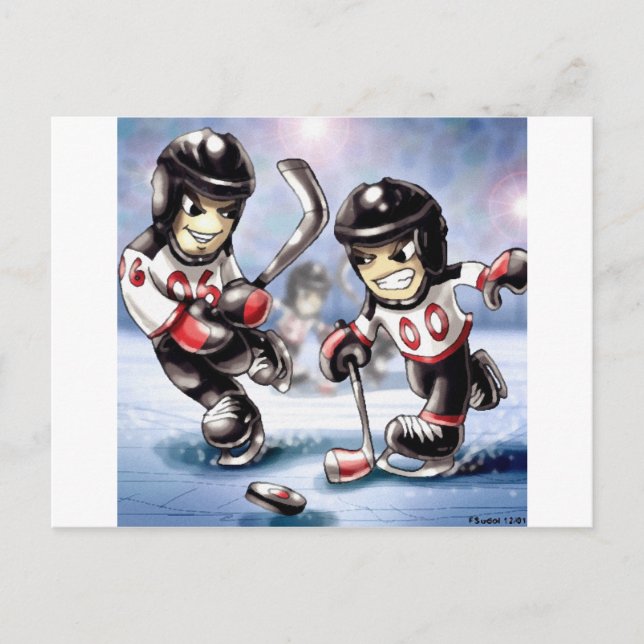 icehockey postcard (Front)