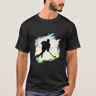 Icehockey Winter Sports On Ice For Hockey T-Shirt
