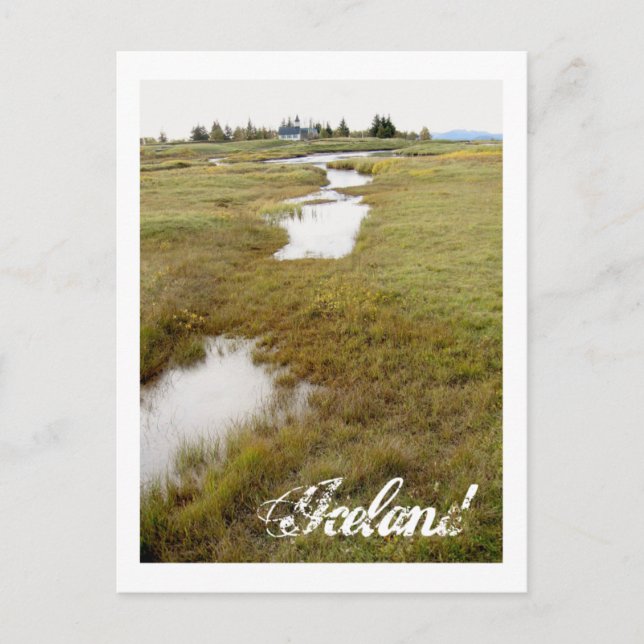 Iceland, Þingvellir National Park Postcard (Front)