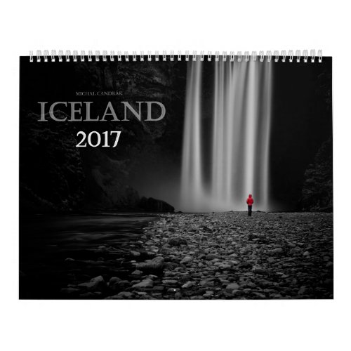 Iceland 2017 calendar