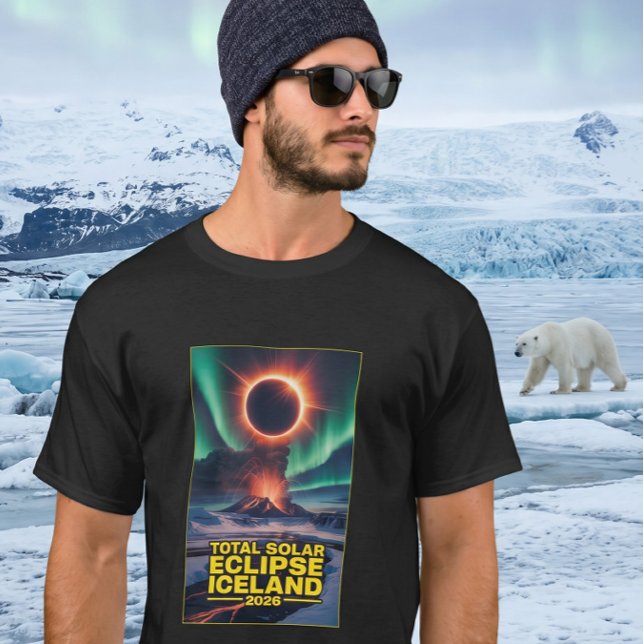 Iceland 2026 Eclipse Shirt - Total Solar Event Tee (Creator Uploaded)