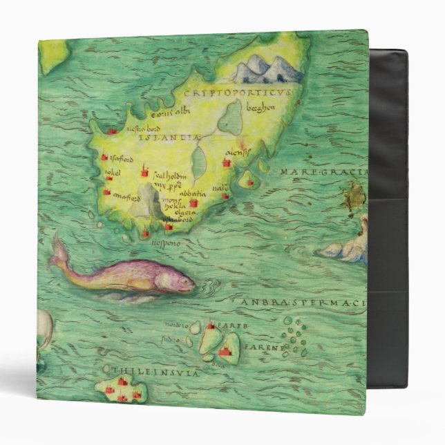 Iceland 3 Ring Binder (Front/Inside)