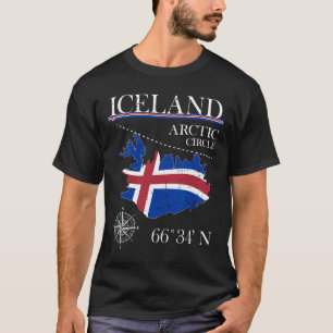 Iceland - Arctic Circle - Polar North Island Icela T-Shirt