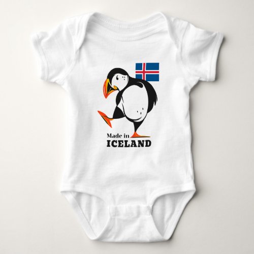 Iceland Baby Bodysuit