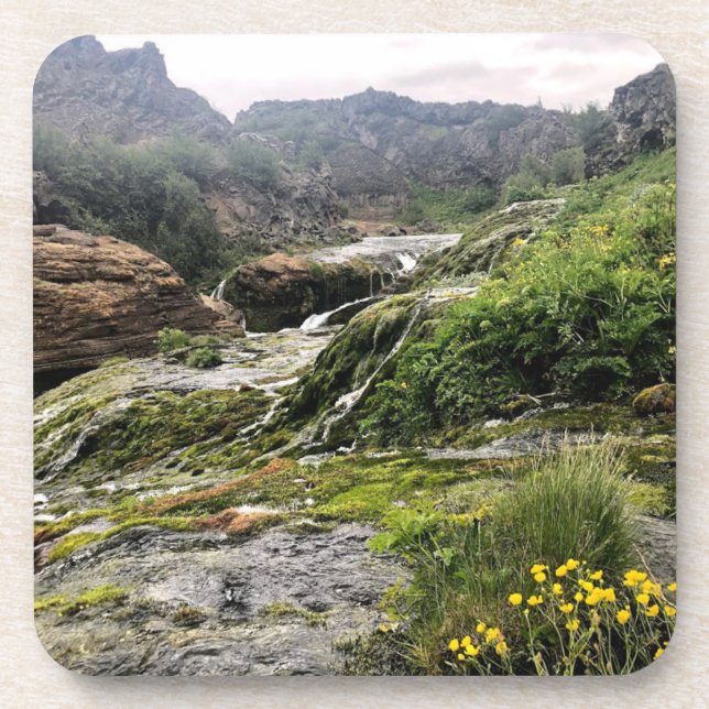 Iceland - beverage coaster (Front)