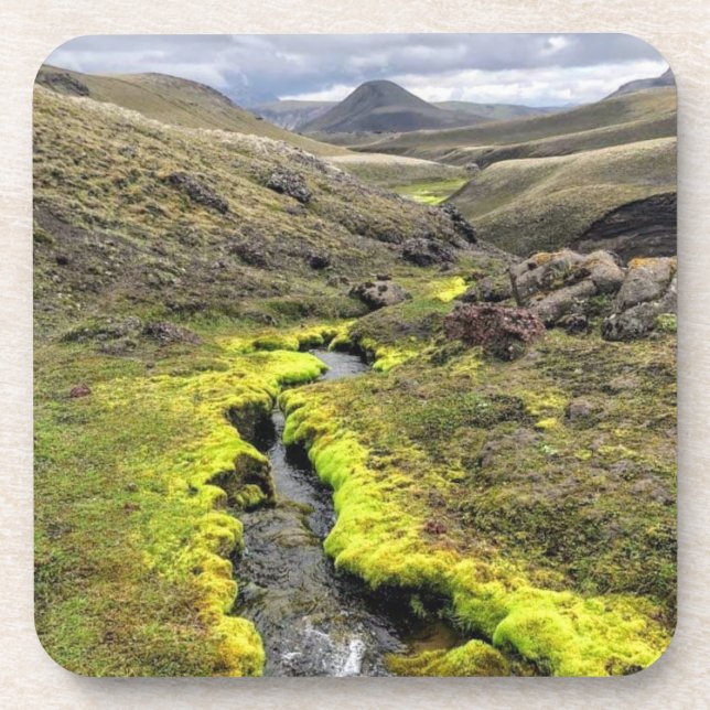 Iceland - beverage coaster (Front)
