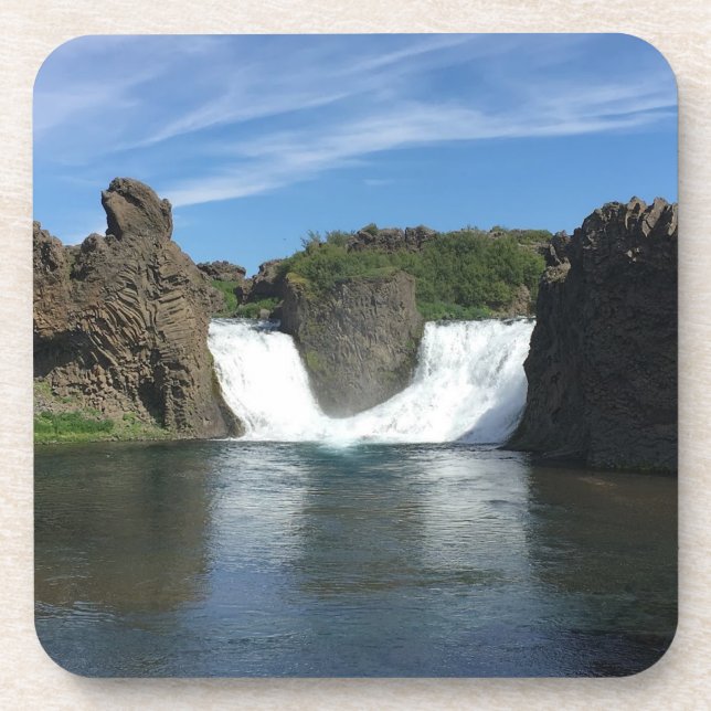 Iceland - beverage coaster (Front)