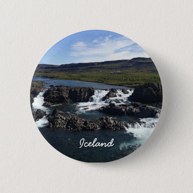 Iceland button (Front)