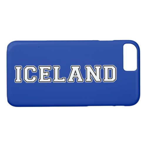 Iceland iPhone 87 Case