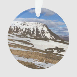 Iceland - ceramic ornament
