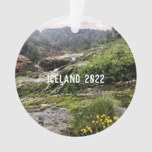 Iceland - ceramic ornament