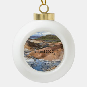 Iceland - Ceramic Ornament