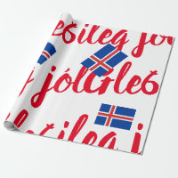 Iceland Christmas Wrapping Paper