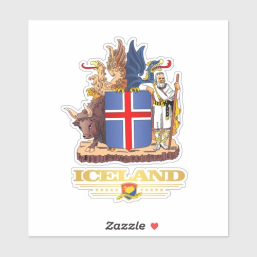 Iceland COA Sticker