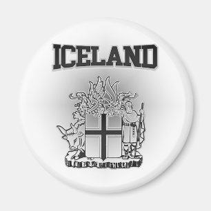 Iceland Coat of Arms Magnet