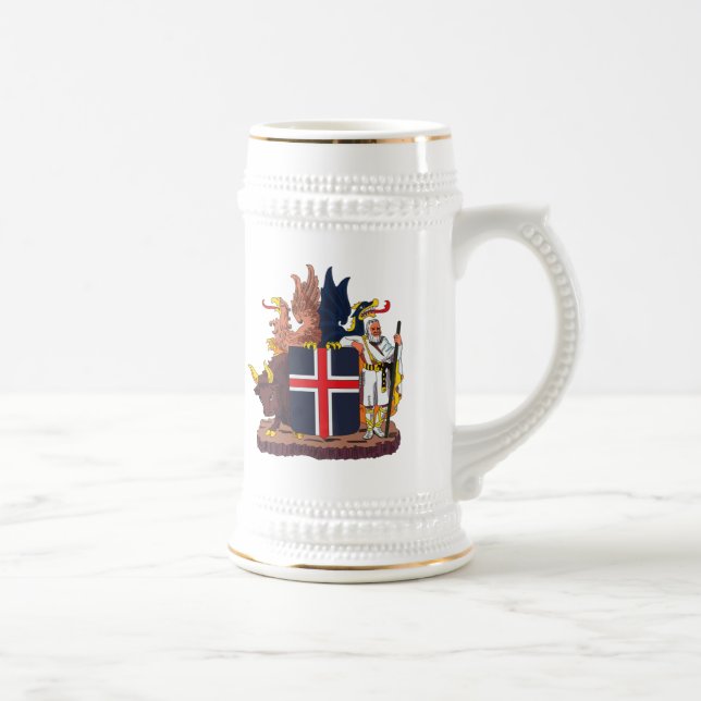 Iceland Coat of Arms Mug (Right)
