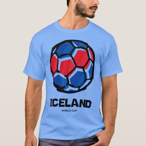 Iceland  Country Flag T_Shirt