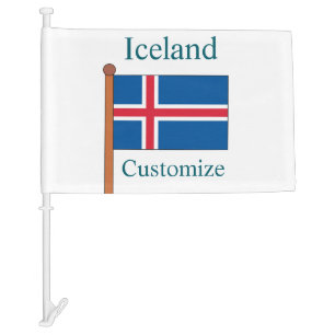 Iceland Country Flag Thunder_Cove
