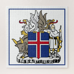 iceland emblem jigsaw puzzle