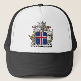 iceland emblem trucker hat
