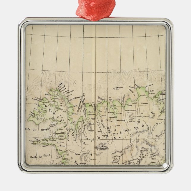 Iceland, Europe Metal Ornament (Front)