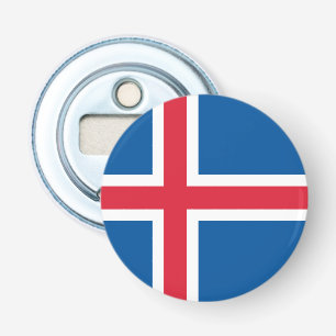 Iceland Flag Bottle Opener