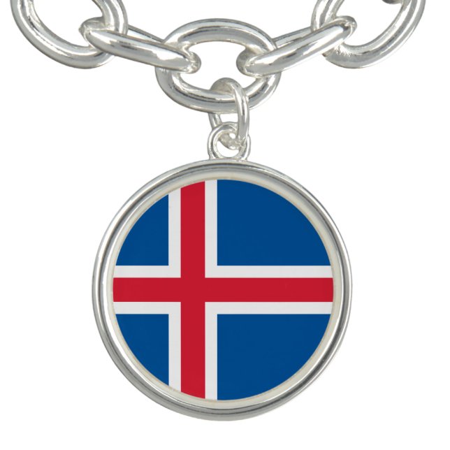 Iceland Flag Bracelet (Design)