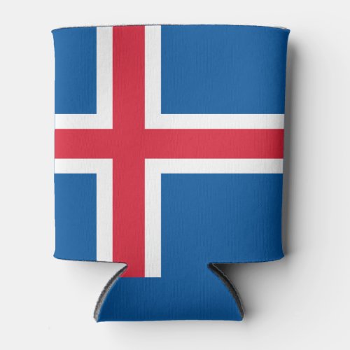 Iceland flag  can cooler